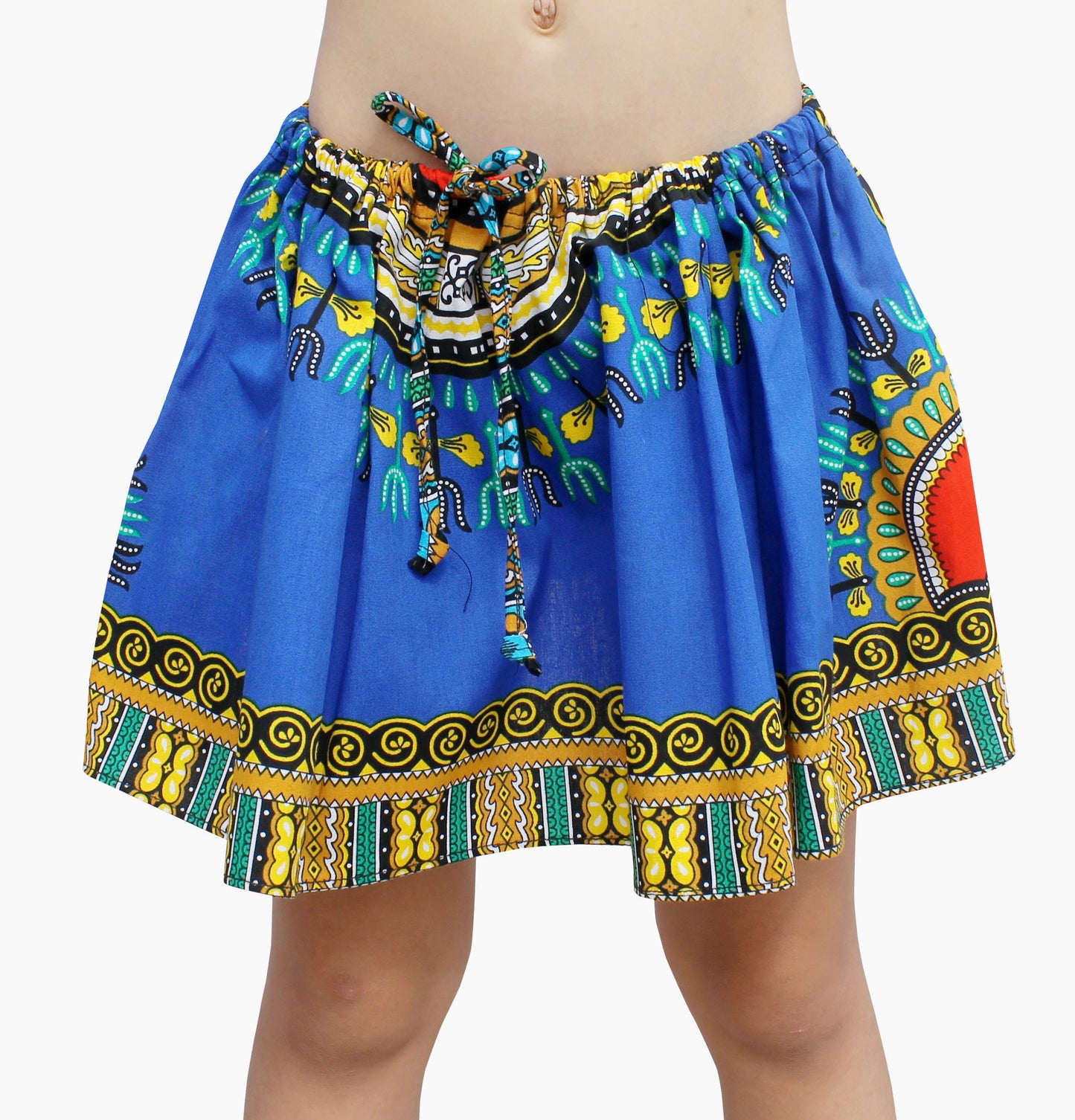 Africa Dashiki Girls Skirt - Mini Gypsy Skirts