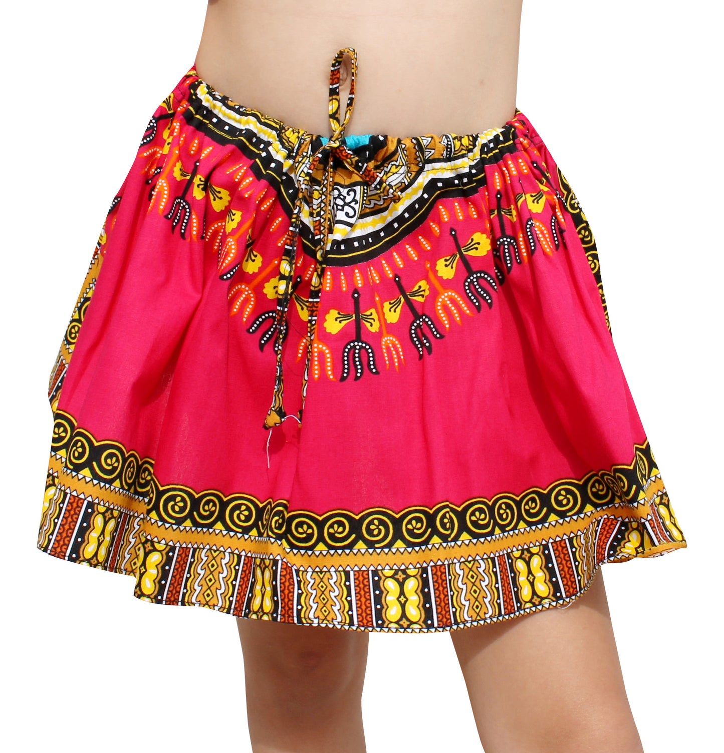 Africa Dashiki Girls Skirt - Mini Gypsy Skirts