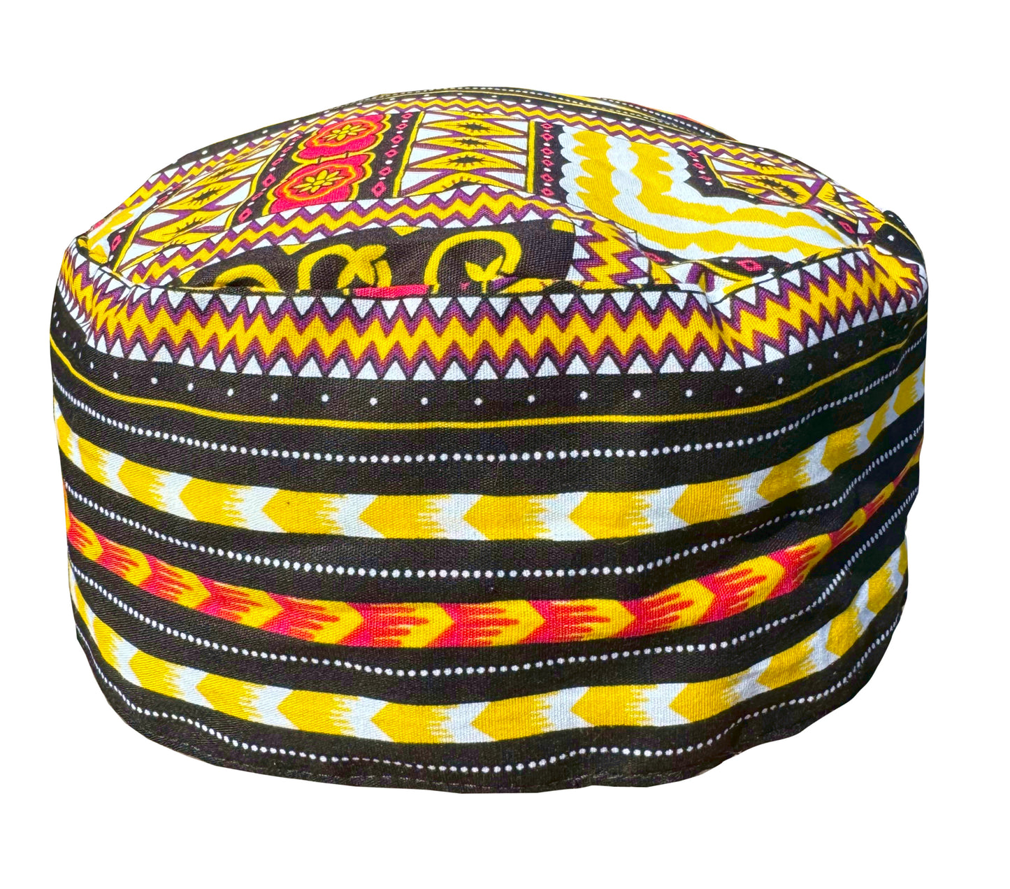 African Dashiki Unisex Hat - Kufi Hat