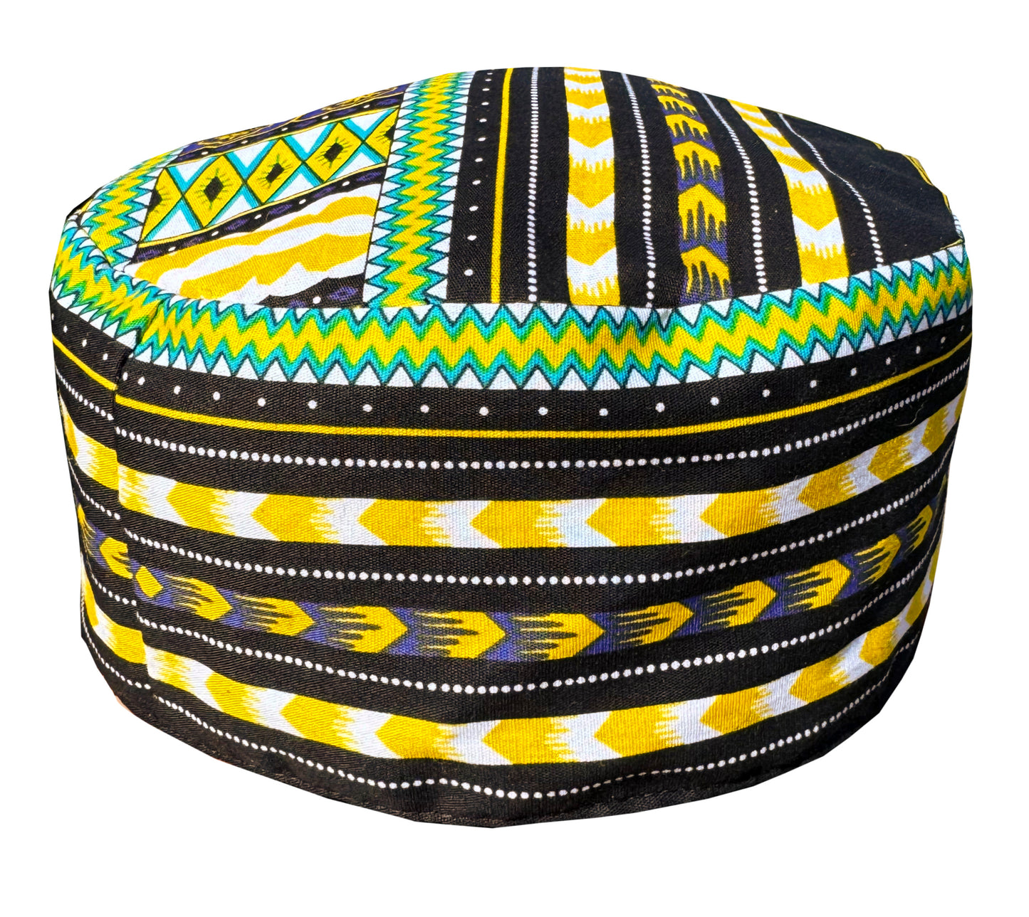 African Dashiki Unisex Hat - Kufi Hat