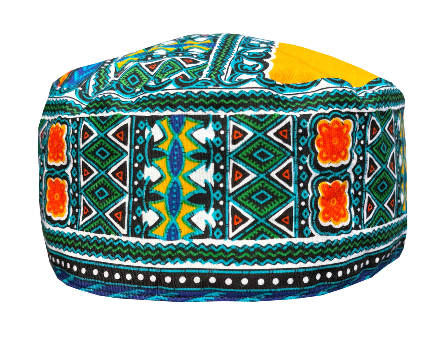 African Dashiki Unisex Hat - Kufi Hat