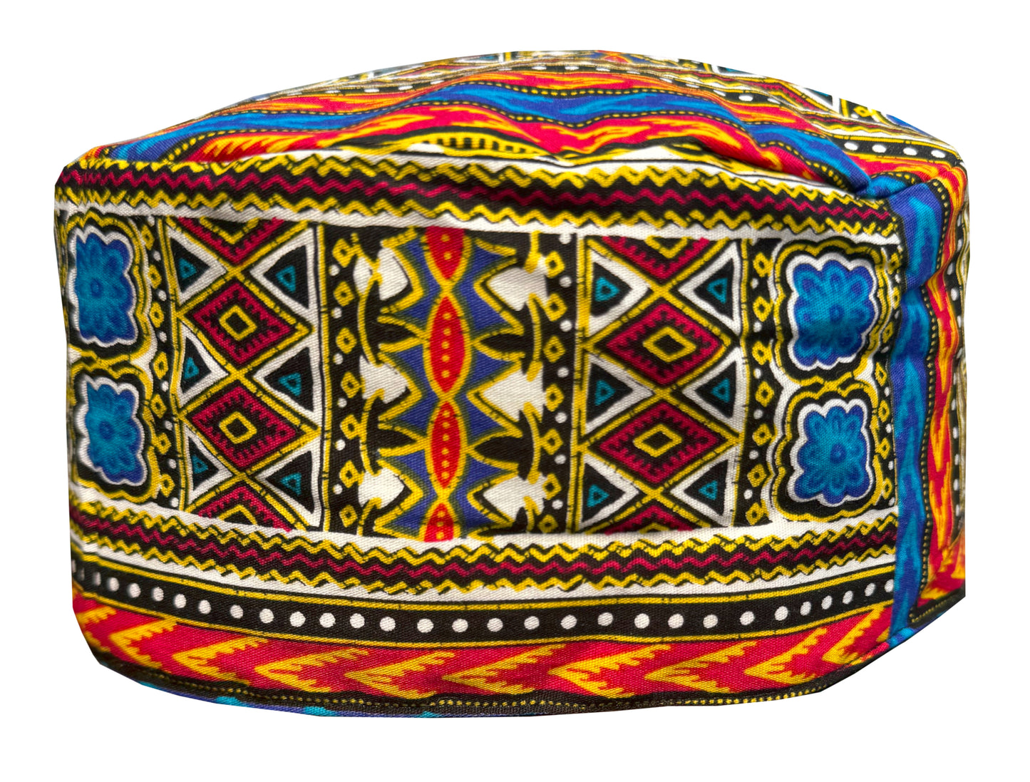 African Dashiki Unisex Hat - Kufi Hat