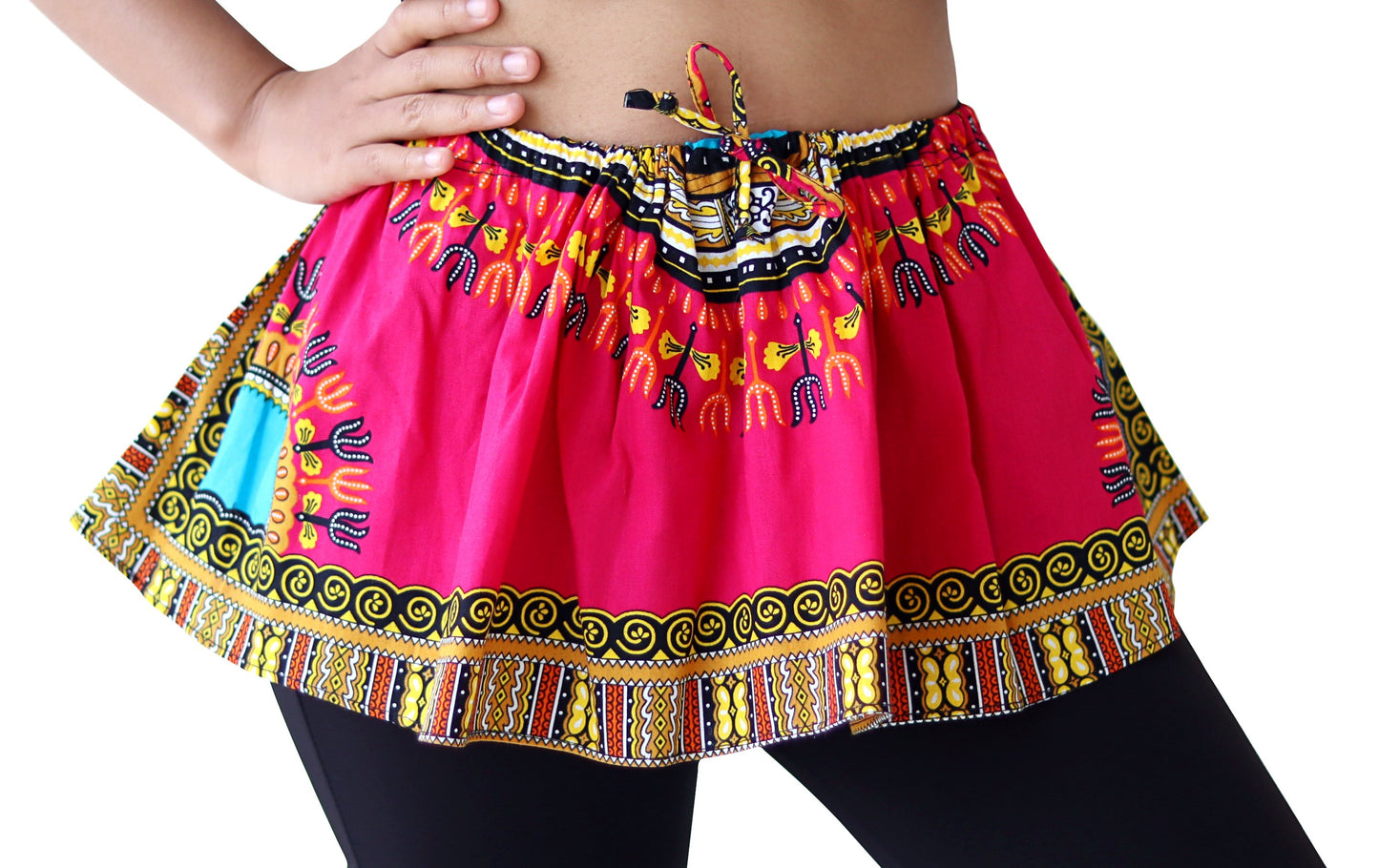 Africa Dashiki Girls Skirt - Mini Gypsy Skirts