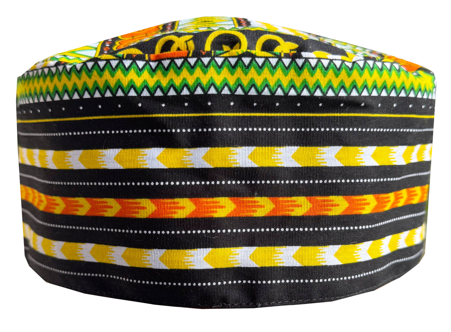 African Dashiki Unisex Hat - Kufi Hat
