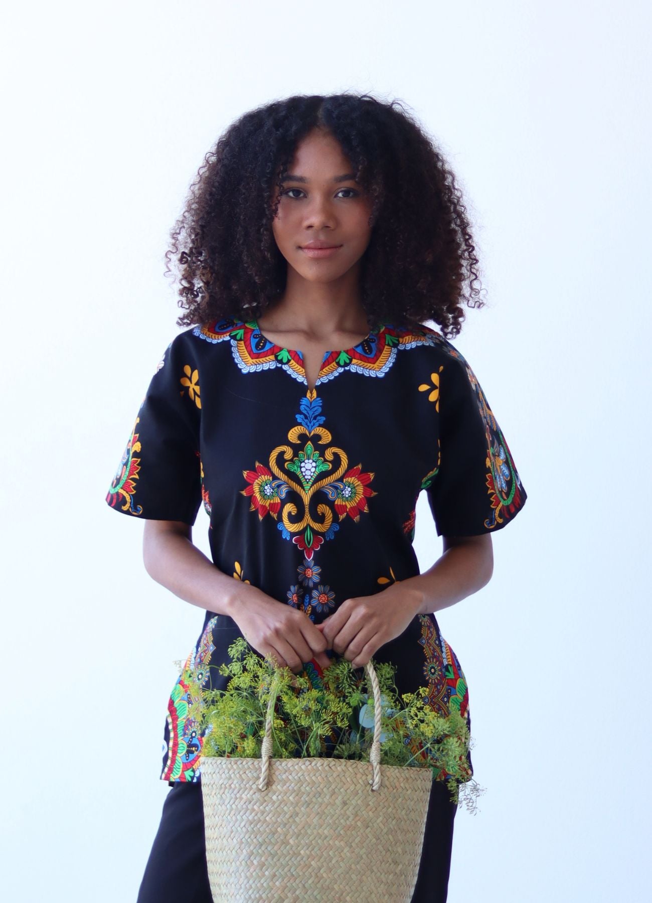 African Dashiki Unisex Shirt Standard Cotton 100% - Art Pattern