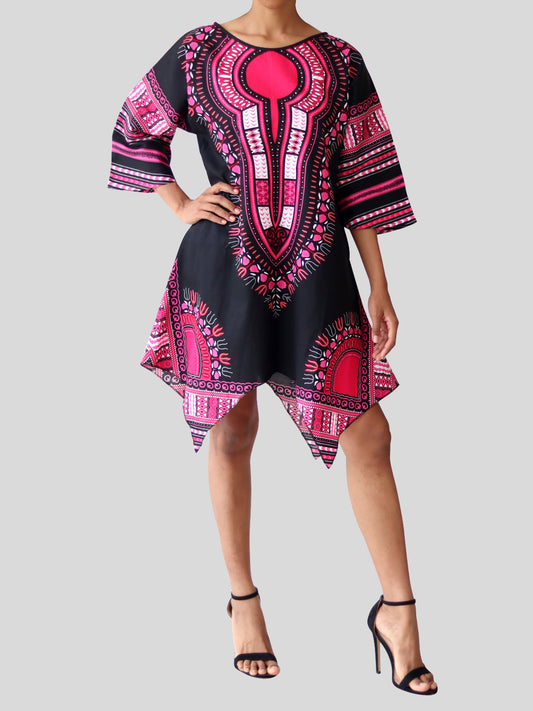 African Dashiki Dress - Fashion Witch Cotton Batik