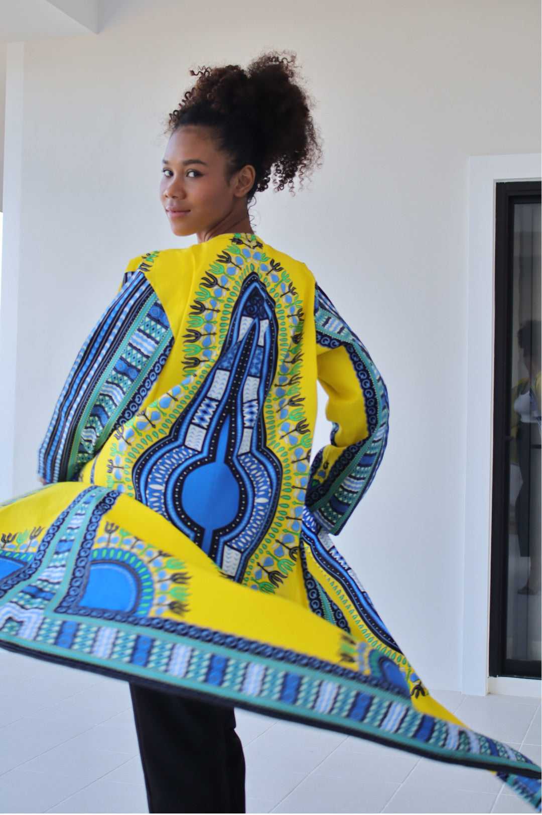 African Dashiki Robe Dress - Robe Womens With Long Sleeves