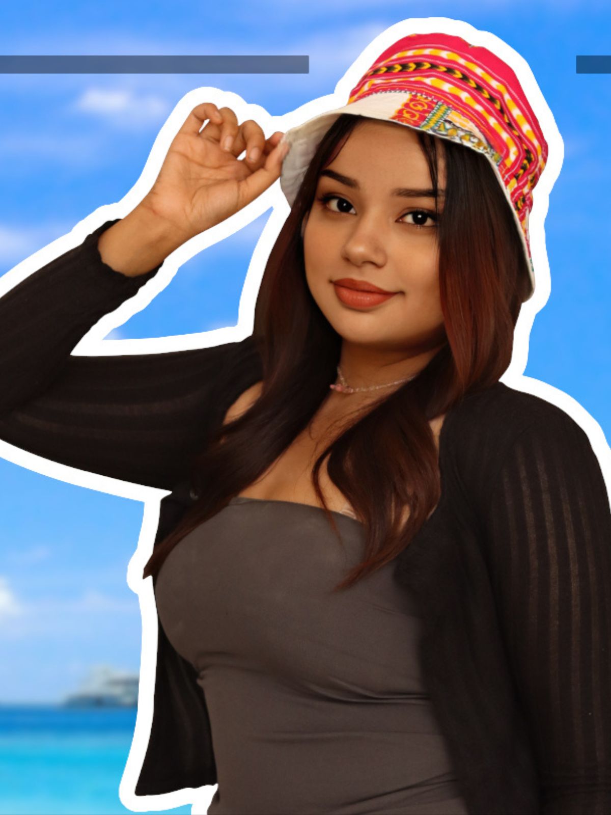 African Dashiki Unisex Hat - Flopy Sloppy Hat