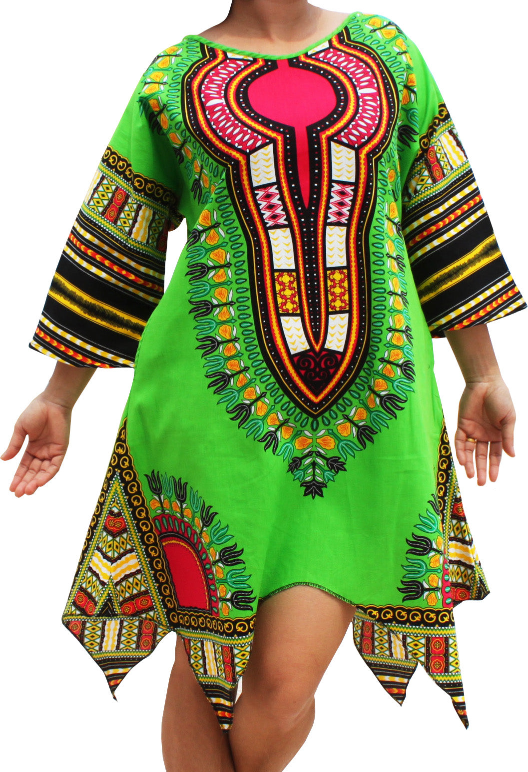 African Dashiki Dress - Fashion Witch Cotton Batik