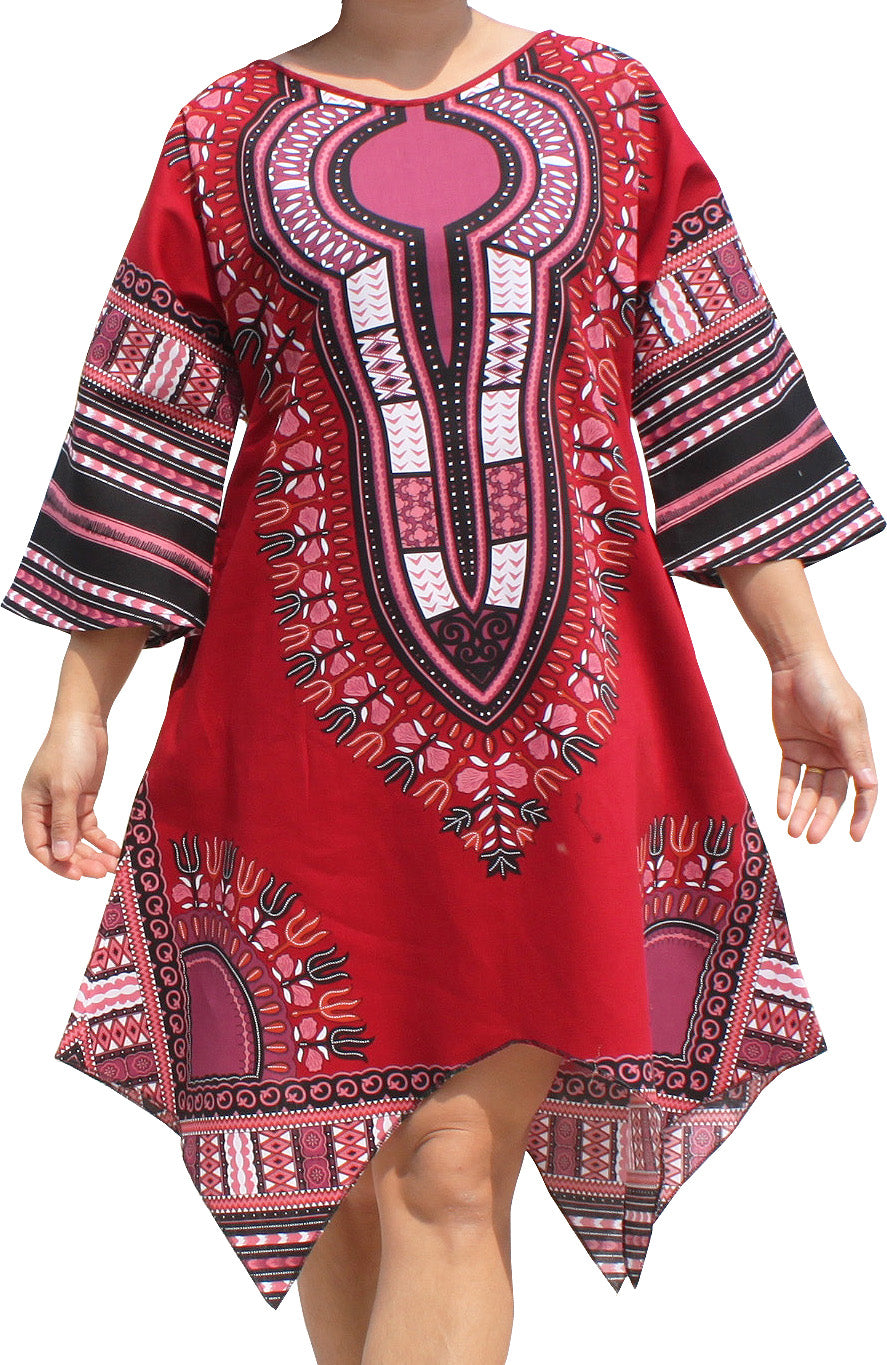 African Dashiki Dress - Fashion Witch Cotton Batik