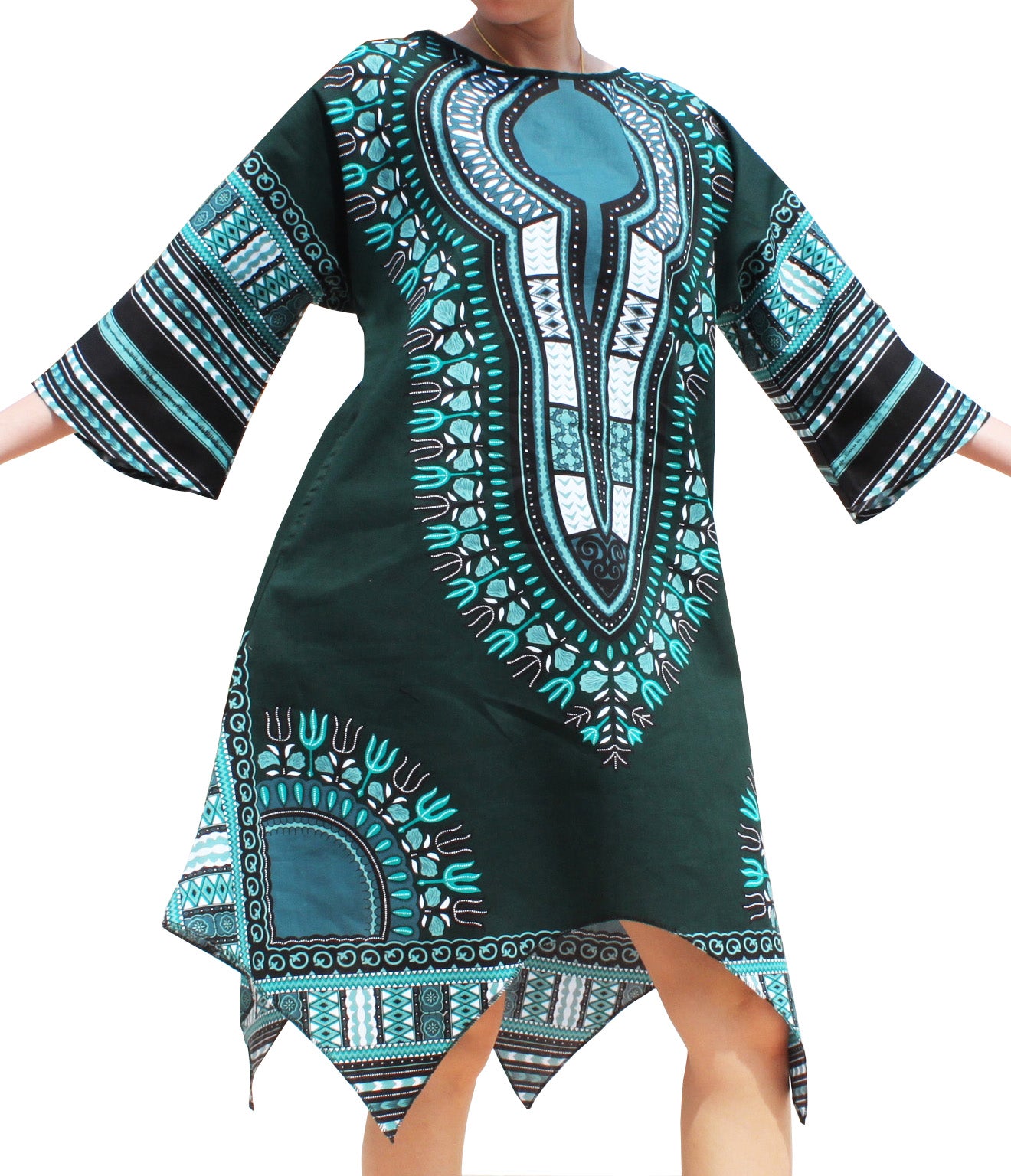 African Dashiki Dress - Fashion Witch Cotton Batik