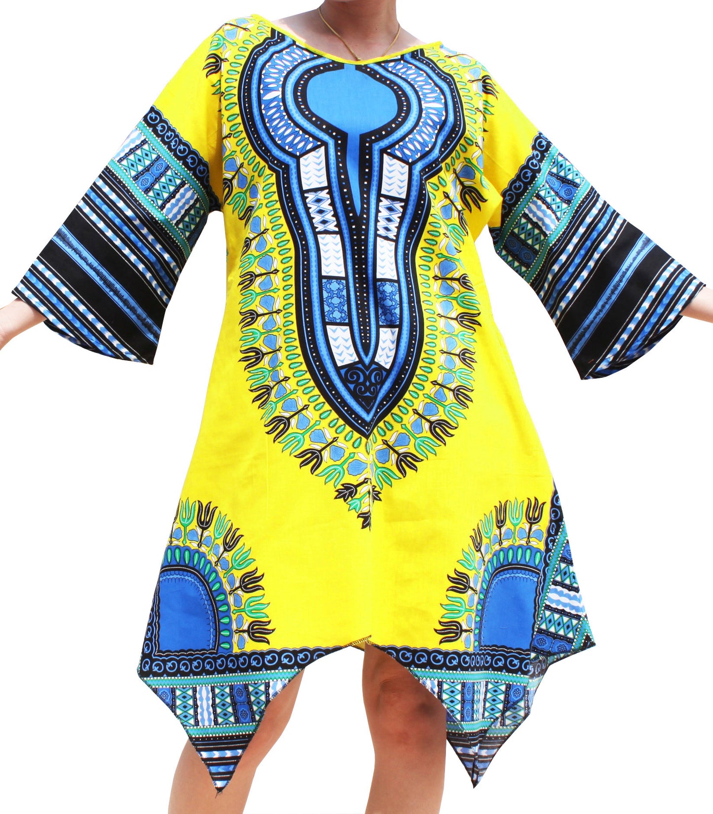 African Dashiki Dress - Fashion Witch Cotton Batik