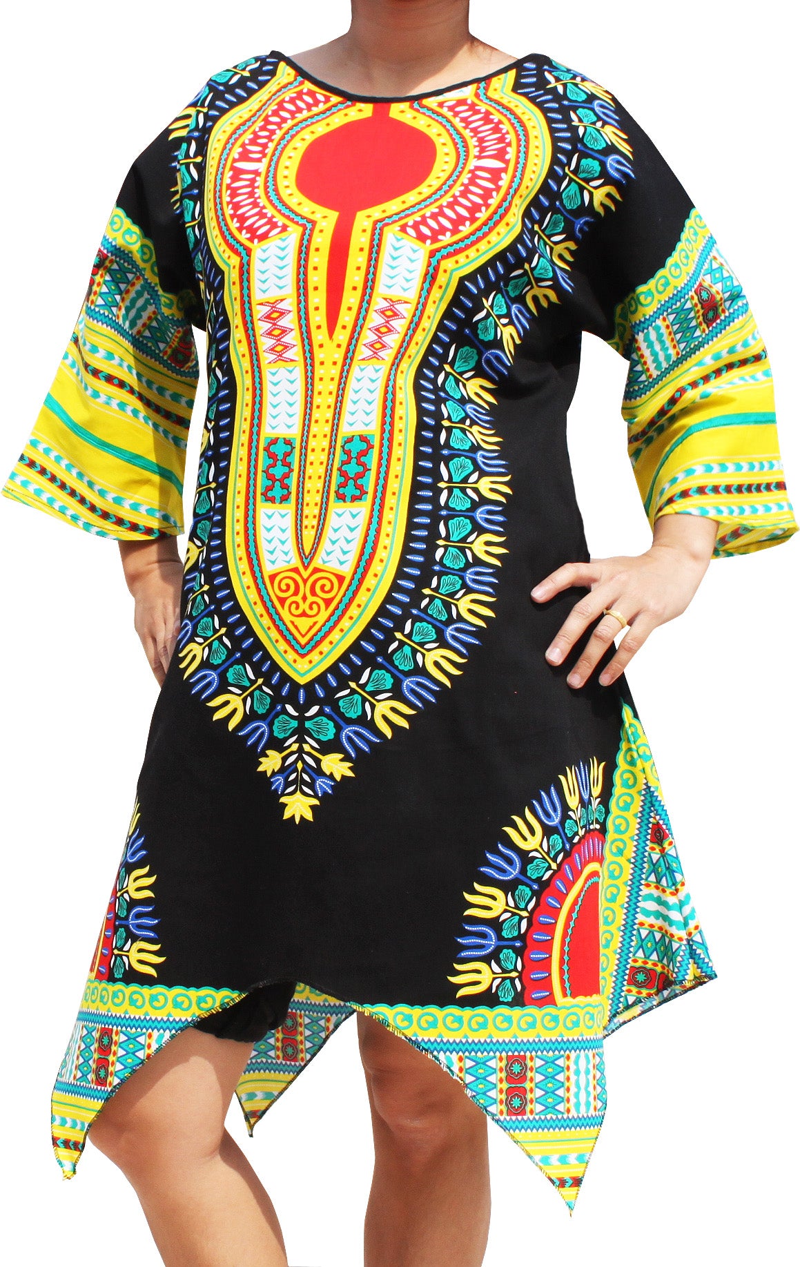 African Dashiki Dress - Fashion Witch Cotton Batik