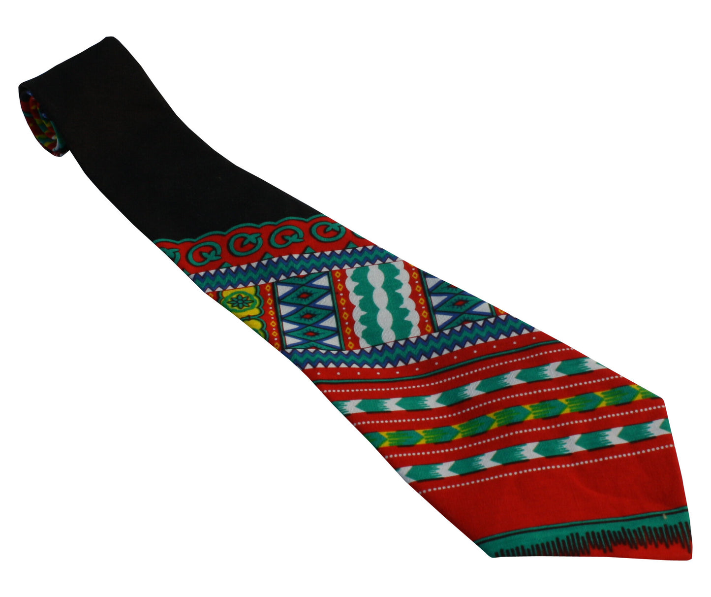 African Dashiki Necktie - Printed Cotton