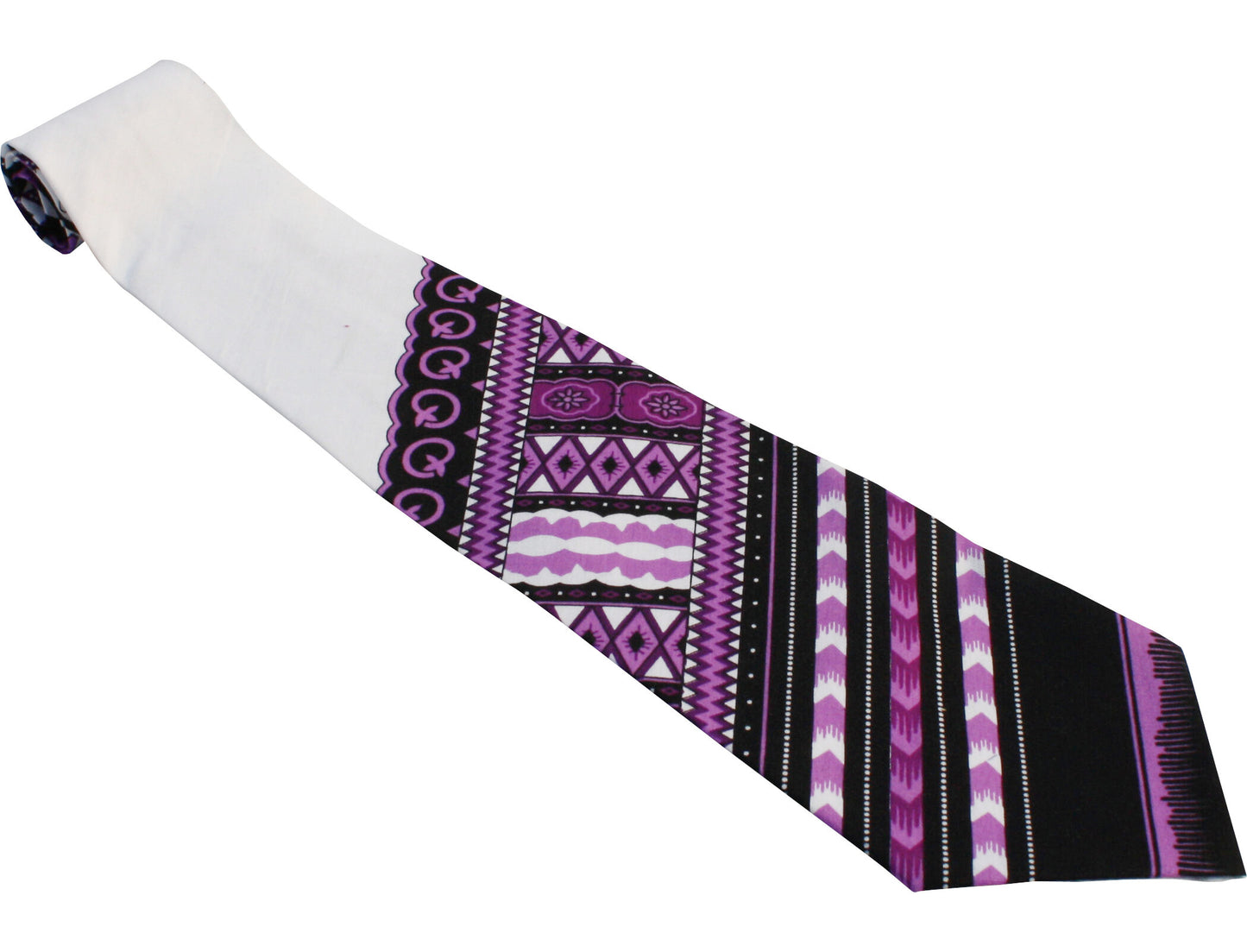 African Dashiki Necktie - Printed Cotton