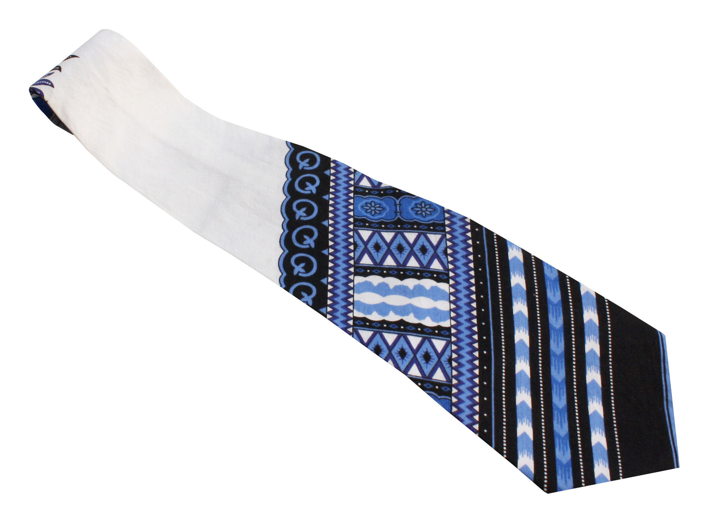 African Dashiki Necktie - Printed Cotton