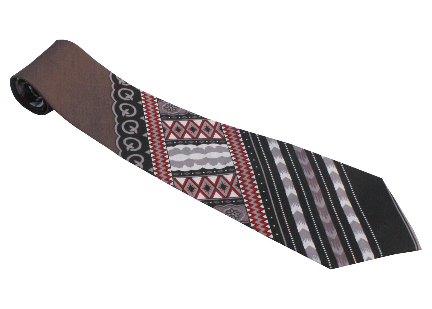 African Dashiki Necktie - Printed Cotton