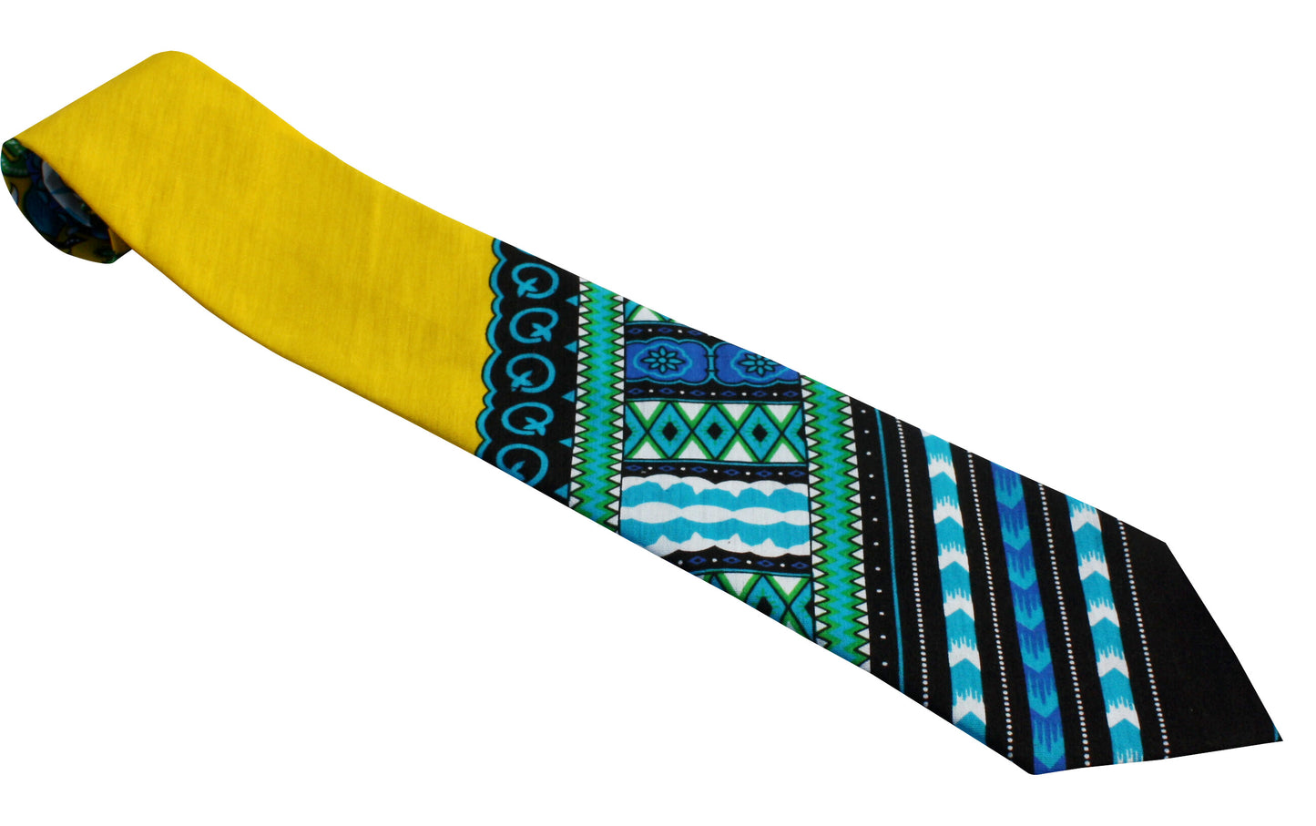 African Dashiki Necktie - Printed Cotton