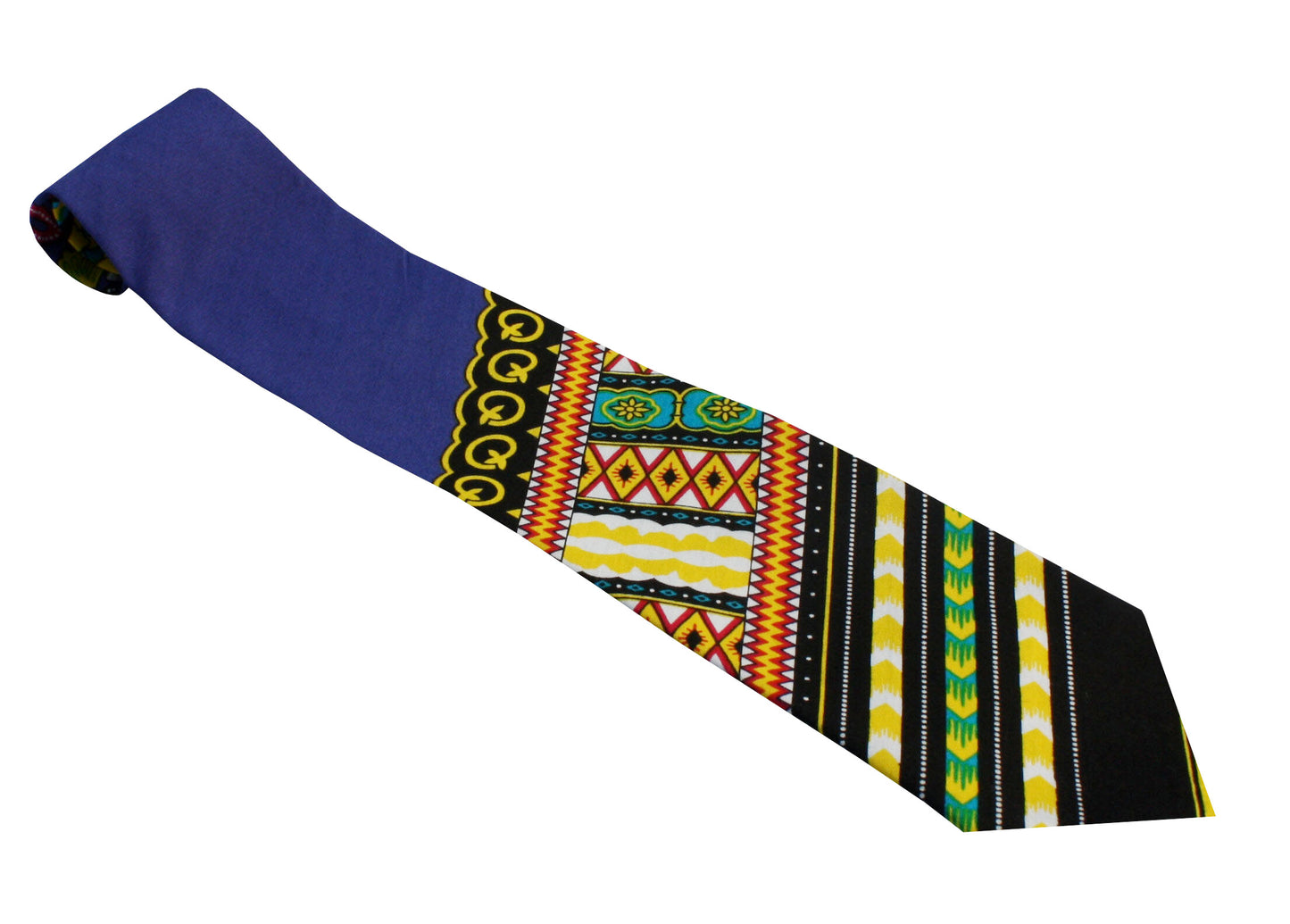 African Dashiki Necktie - Printed Cotton