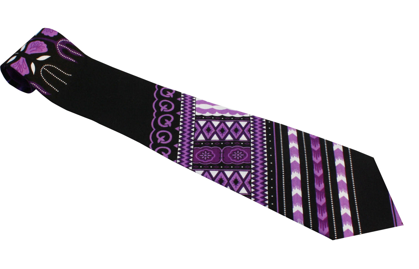 African Dashiki Necktie - Printed Cotton