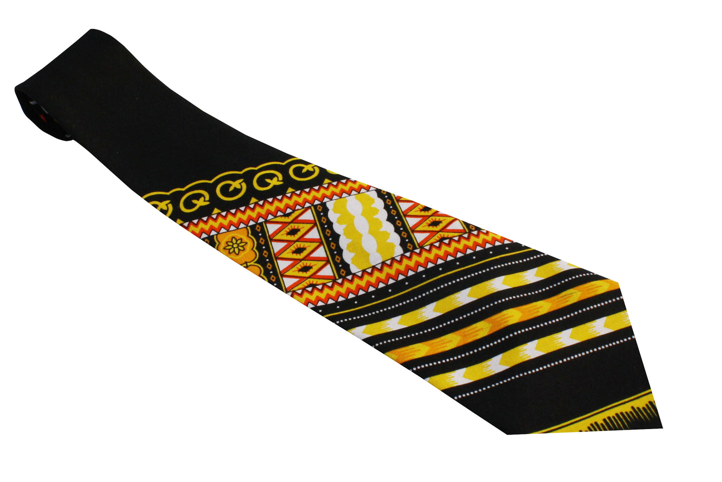 African Dashiki Necktie - Printed Cotton