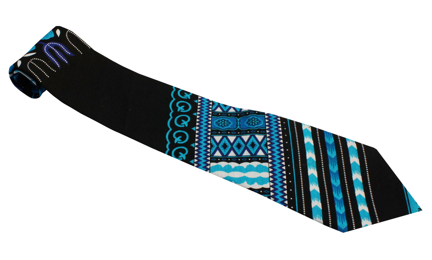 African Dashiki Necktie - Printed Cotton