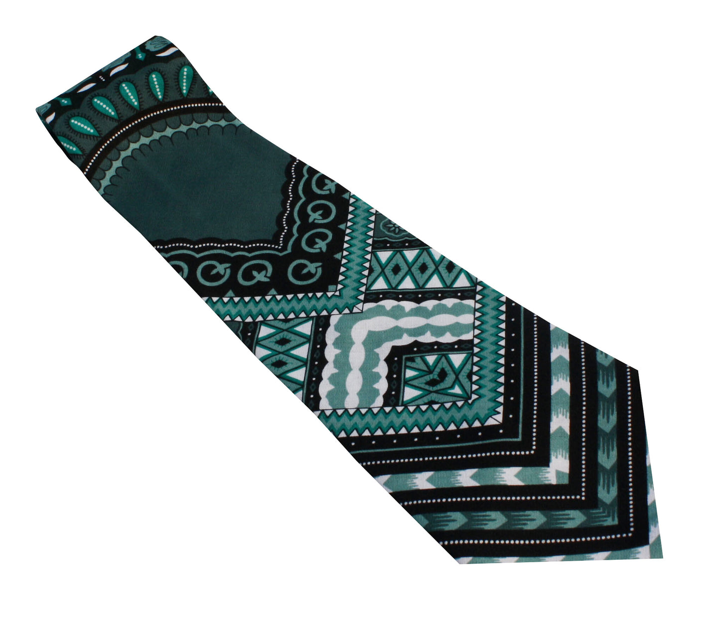 African Dashiki Necktie - Printed Cotton