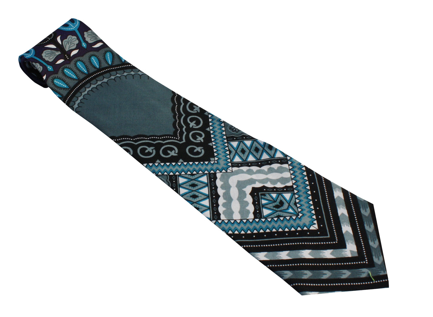 African Dashiki Necktie - Printed Cotton