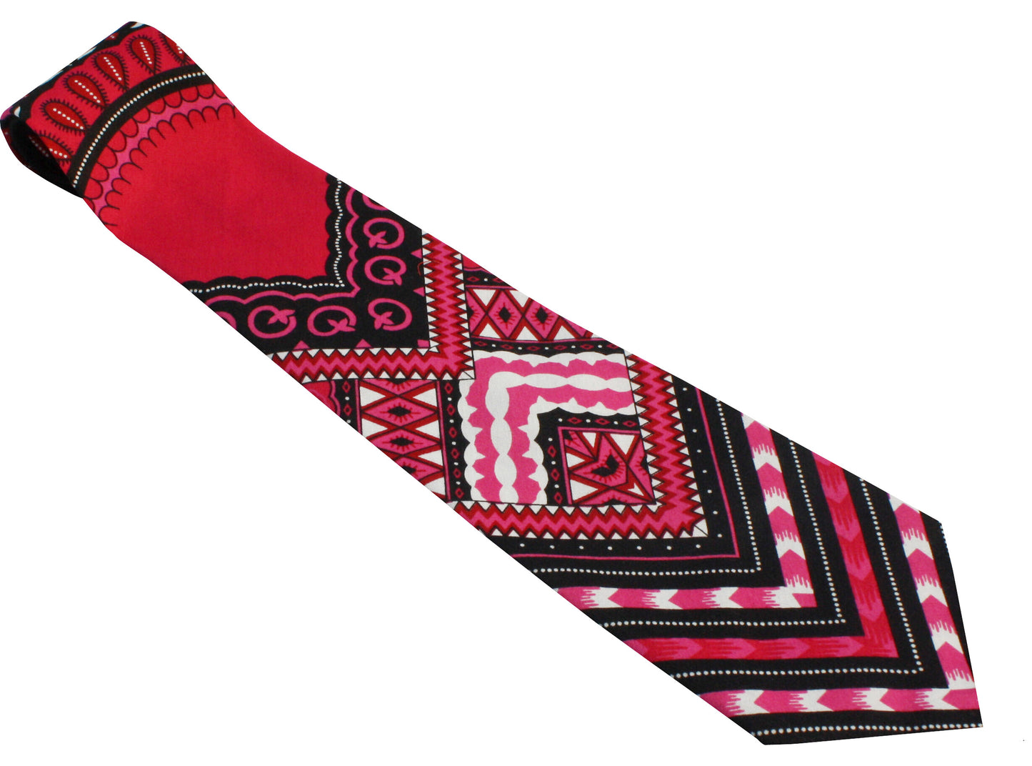 African Dashiki Necktie - Printed Cotton