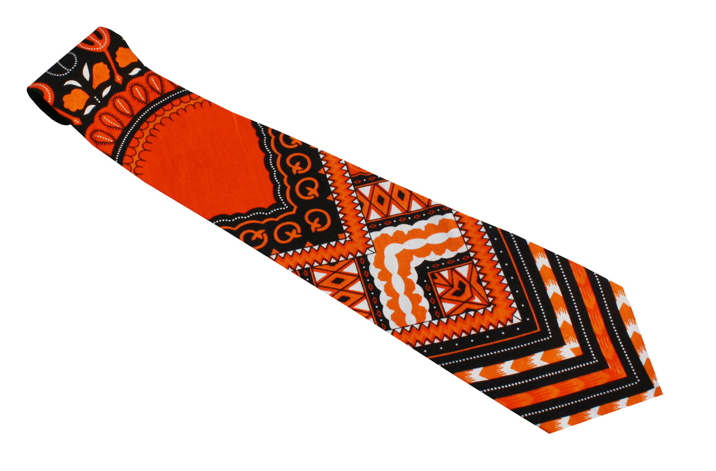 African Dashiki Necktie - Printed Cotton