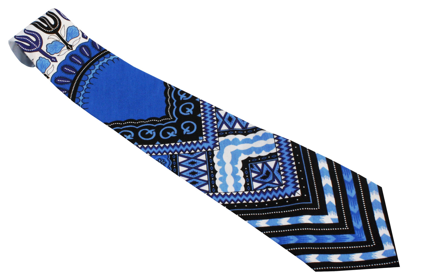 African Dashiki Necktie - Printed Cotton