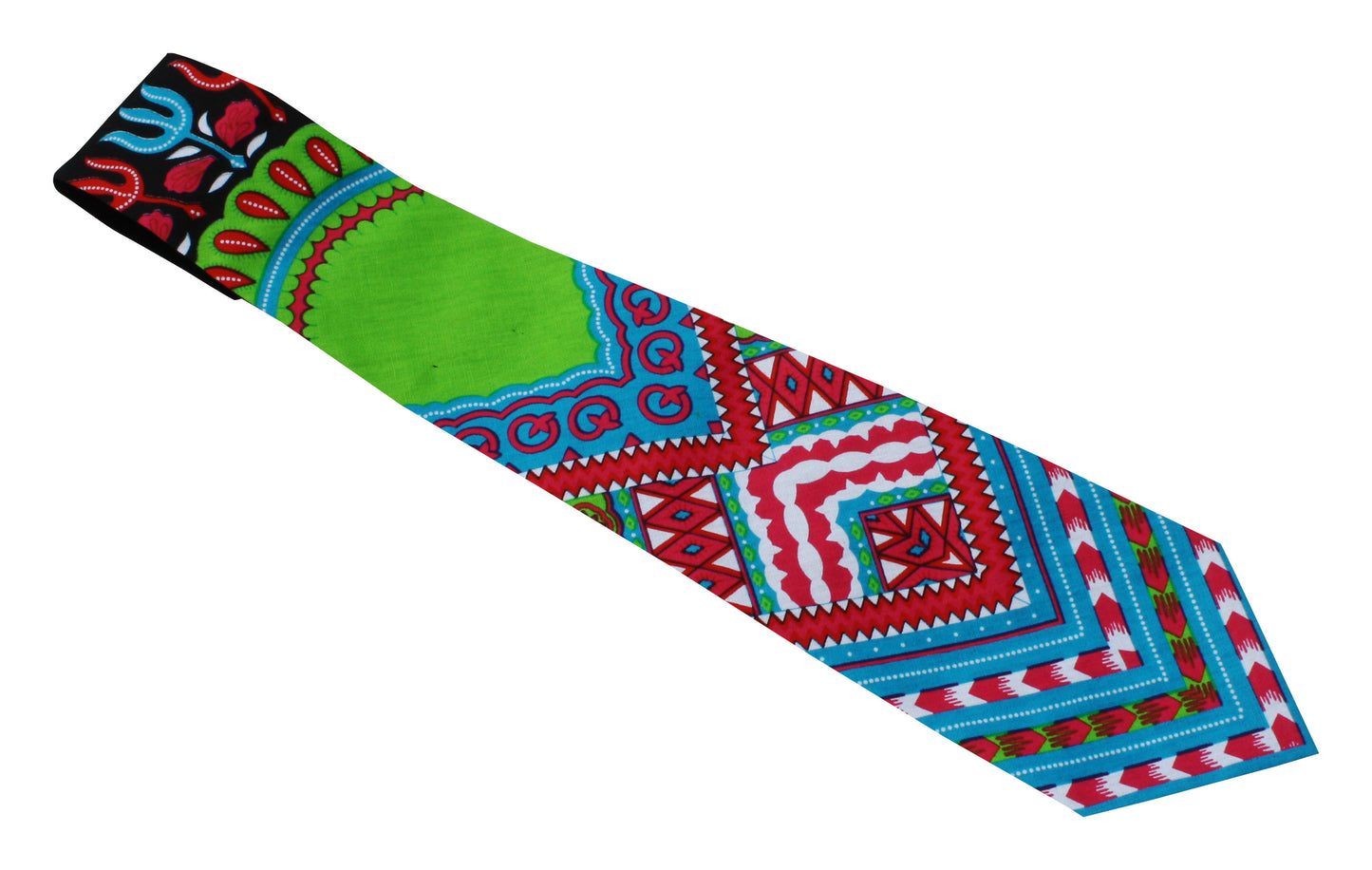 African Dashiki Necktie - Printed Cotton