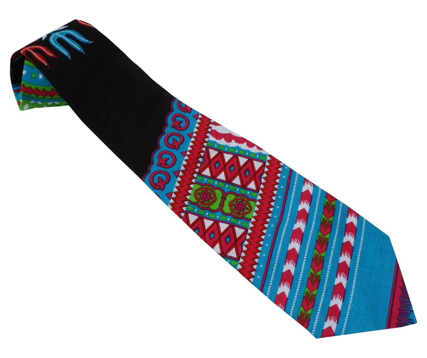 African Dashiki Necktie - Printed Cotton